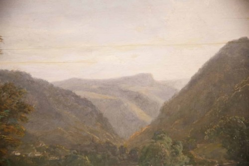 XIXe siècle - Paysage vosgien - David Ortlieb (1797-1875)