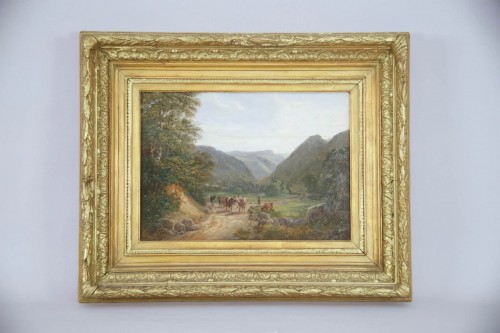 Antiquités - Landscape - David Ortlieb (1797-1875)