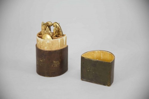 Antiquités - Hunting traveling set