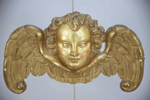 Pair of angels heads - 