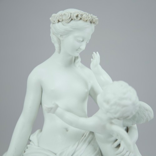 XVIIIe siècle - Amour caressant la Jeunesse vers 1770-1780