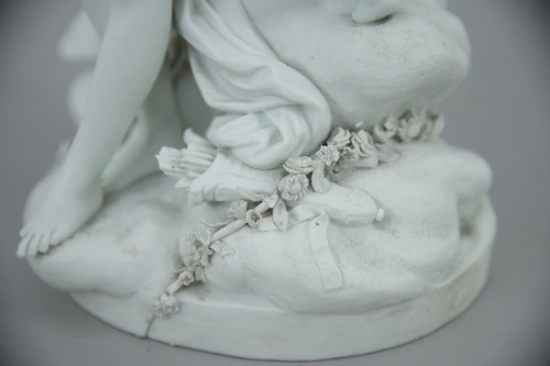 Antiquités - Amour caressant la Jeunesse vers 1770-1780