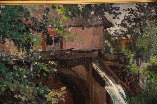 Lucien Haffen (1888-1968) - Water mill - Paintings & Drawings Style 