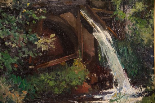 Paintings & Drawings  - Lucien Haffen (1888-1968) - Water mill