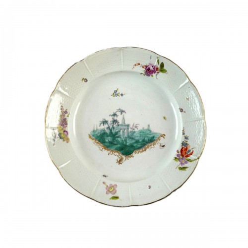 Porcelain plate, Frankenthal