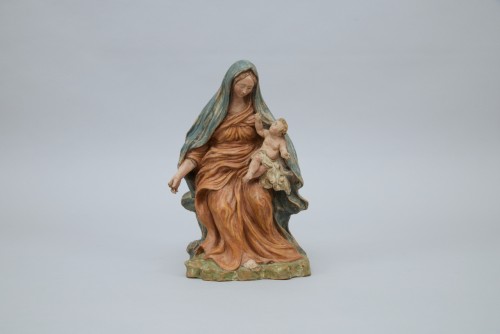 19th century - Holy Family, cotta early 19th century