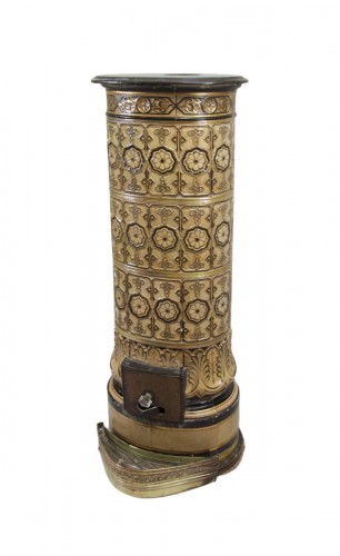 Earthenware stove by Joseph Hugelin&#039;s workshop circa 1850-1870