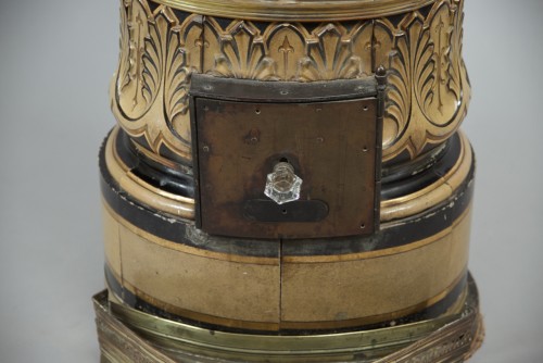 Earthenware stove by Joseph Hugelin&#039;s workshop circa 1850-1870 - Napoléon III