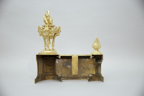 Objet de décoration  - Paire de chênets vers 1775-1780