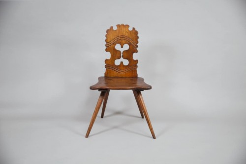 Mobilier  - Série de quatres chaises alsaciennes