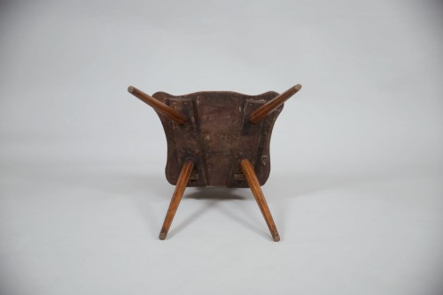 Série de quatres chaises alsaciennes - 