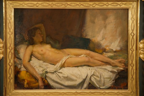 Tableaux et dessins Tableaux du XXe siècle - Nu féminin - Karl Truppe (1887-1950)