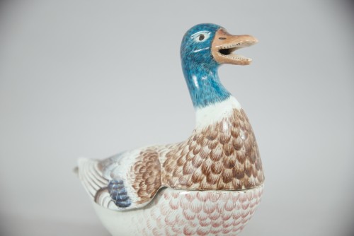 XVIIIe siècle - Canard en faïence vers 1750-1800