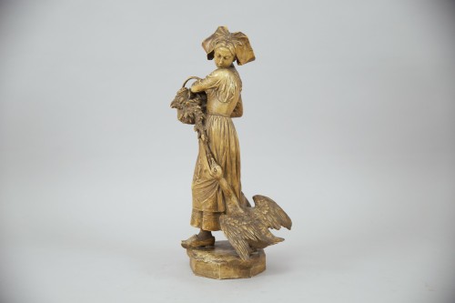 Sculpture  - Gänseliesel, plâtre réalisée d’après Albert Schultz (1871-1953)