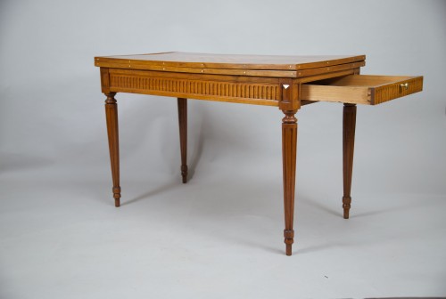 Louis XVI -  Louis XVI game table, Alsace circa 1780