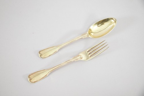 Antique Silver  - Set of spoons and forks