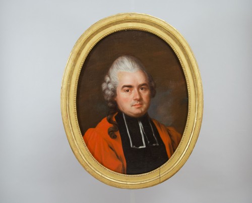 Paire de portraits Lyonnais - Louis XVI