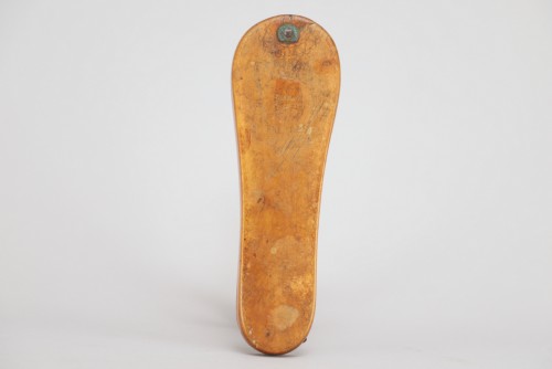 Curiosities  - A boxwood tobacco grater, “VIVE LE ROY 1719”