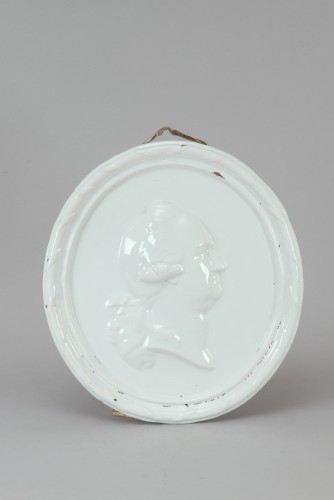 Carl Theodor plaque - Porcelain & Faience Style 
