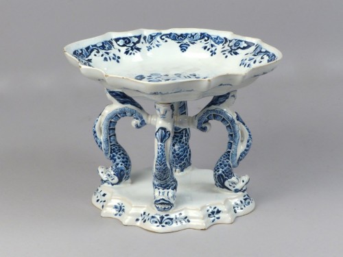 Porcelain & Faience  - Pyramid in faience of Strasbourg, Hannong 18th century
