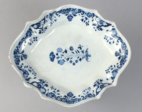 18th century - Pyramid in faience of Strasbourg, Hannong 18th century