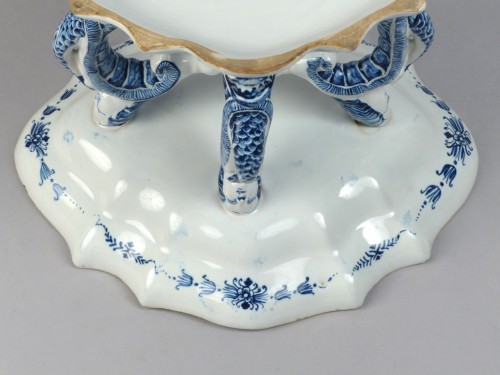 Pyramid in faience of Strasbourg, Hannong 18th century - 