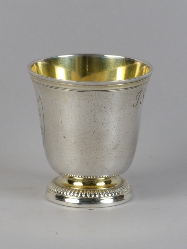 Strasbourg gilded silver circumcision beaker, 18th century - 