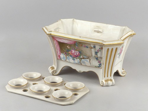 18th century - Luneville bought pot, 18th century