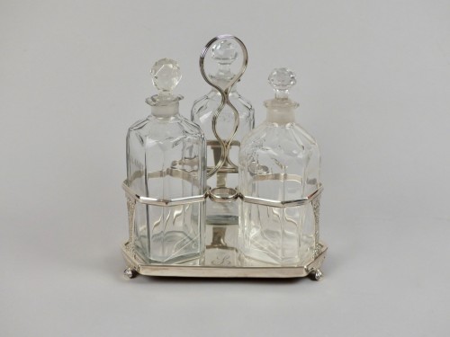 Cabaret à liqueurs par William Bateman I (1774 – 1850) - Argenterie et Arts de la table Style 