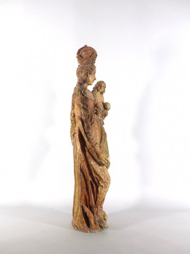 17th century - Madonna and Child, Sarthe 18th century