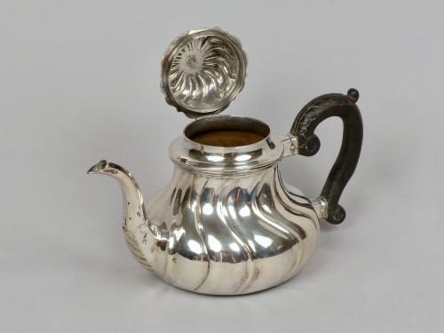 XVIIIe siècle - Théière en argent, Cologne (Allemagne) 1746–1761