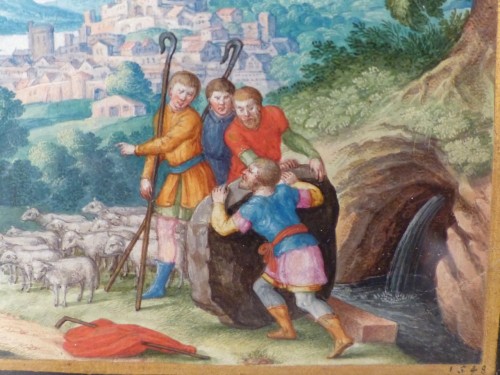 Antiquités - Old Testament Miniature by Friedrich Brentel (1580-1651)