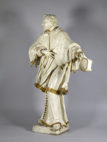 Saint John of Nepomuk, South Germany circa 1750 - Sculpture Style 