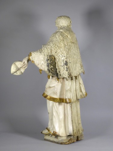 Sculpture  - Saint John of Nepomuk, South Germany circa 1750