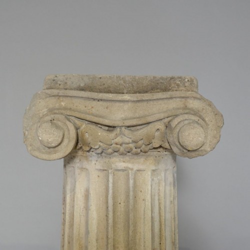 Pair of column in sandstone - Architectural & Garden Style 