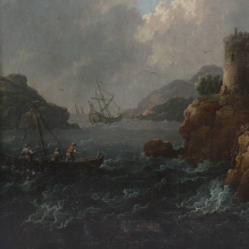 Antiquités - Paire de paysages - Christoph von Bemmel (1707-1782)
