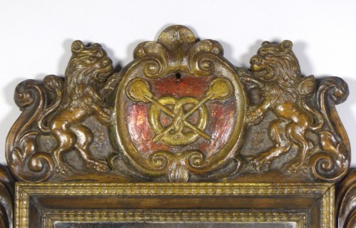Auricular mirror of the bakers’ guild - Mirrors, Trumeau Style 