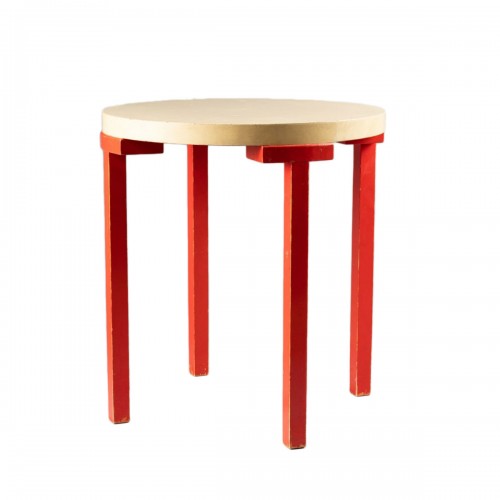 Pedestal table in lacquered wood - Axel Einar Hjorth (1888-1958)