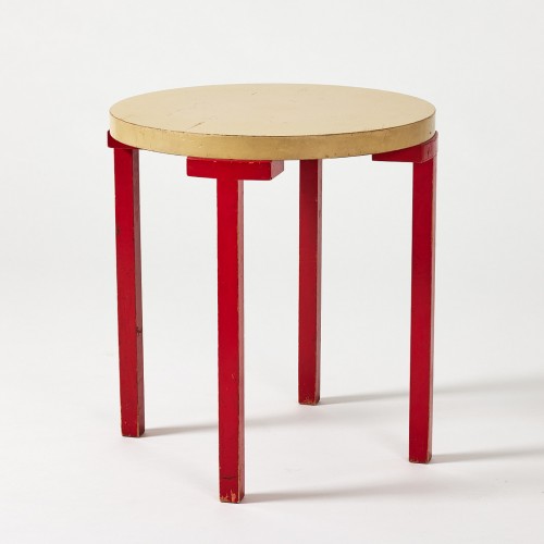 Guéridon en bois laqué par Axel Einar Hjorth (1888-1958) - Mobilier Style Art Déco