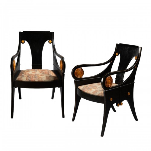 Paire de fauteuils - Jože Plecnik (1872-1957)