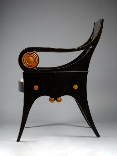 XXe siècle - Paire de fauteuils - Jože Plecnik (1872-1957)