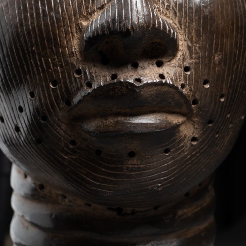 Sculpture bronze Bénin - Art Tribal Style 