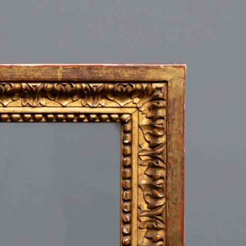 Screen in gilded wood. - 