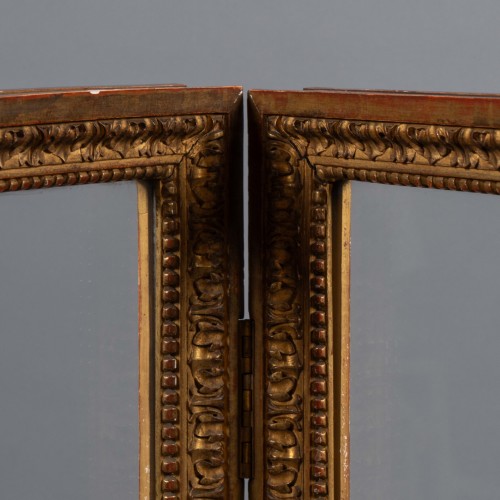 Screen in gilded wood. - Napoléon III