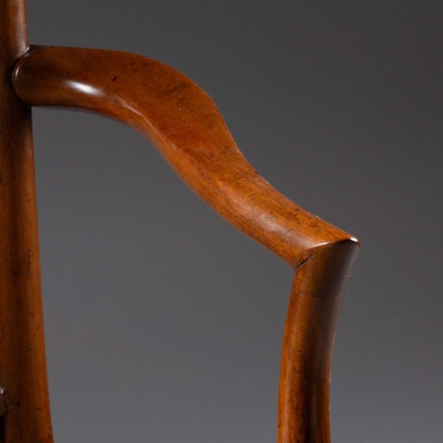 Antiquités - Pair of mahogany armchairs