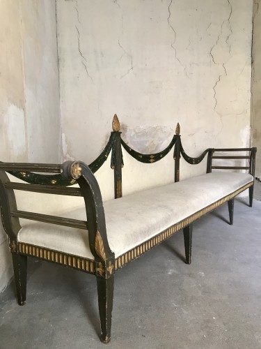 Antiquités - Italian sofa
