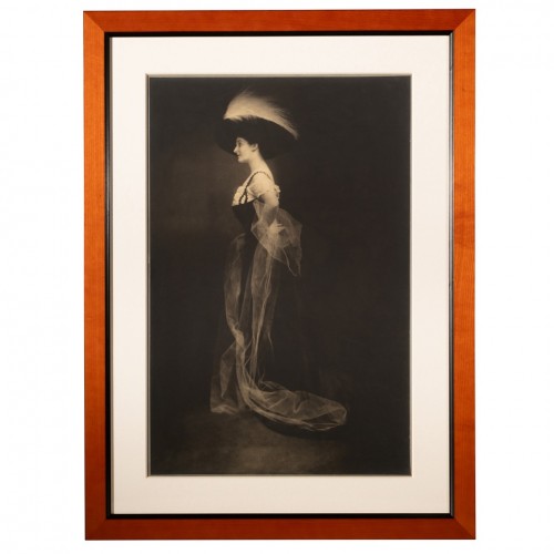 20th century - Elegant in the hat, Photo by Otto Wegener