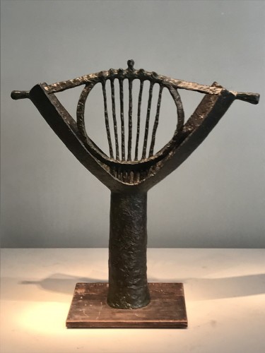 La Lyre - François Dimech  (born in 1949) - Sculpture Style 50