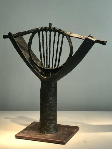 Sculpture  - La Lyre - François Dimech  (born in 1949)