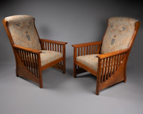 Antiquités - Arts &amp; Crafts armchairs